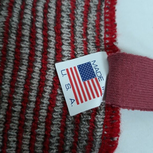 Green 3 Apparel Recycled Cotton Sock Monkey Scarf Long Novelty Whimsical 9.5x76 - Picture 8 of 8